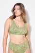 Top de bikini, leopardo, rellenos blandos