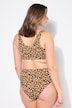 Bikini slip, panty, luipaardprint, high waist