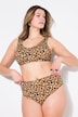 Bikini slip, panty, luipaardprint, high waist