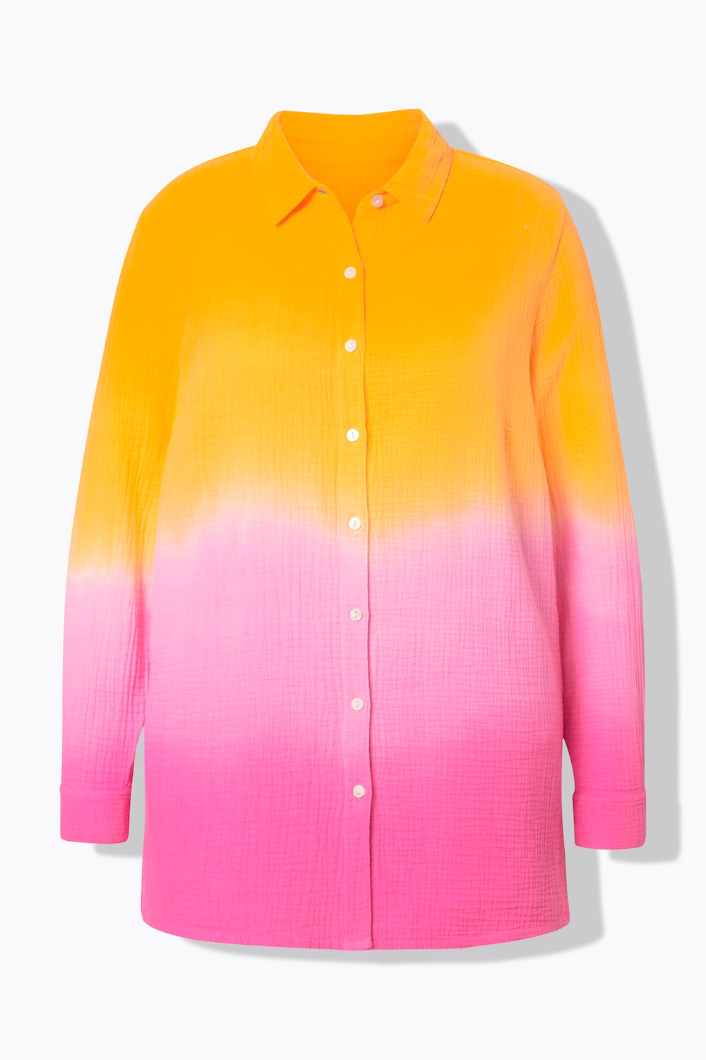 Stora storlekar Blus, Dam, orange, storlek: 54, Bomull, Angel of Style