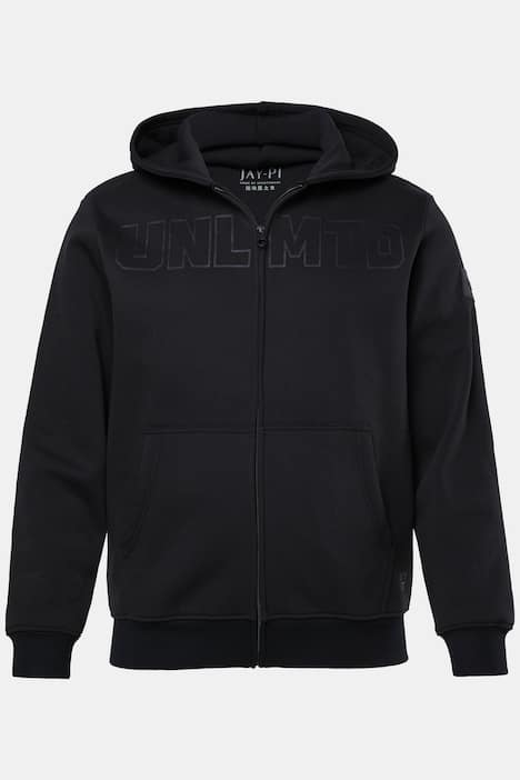 Veste de survêtement en molleton JAY-PI, avec capuche, collection Fitness – jusqu'au 7&nbsp