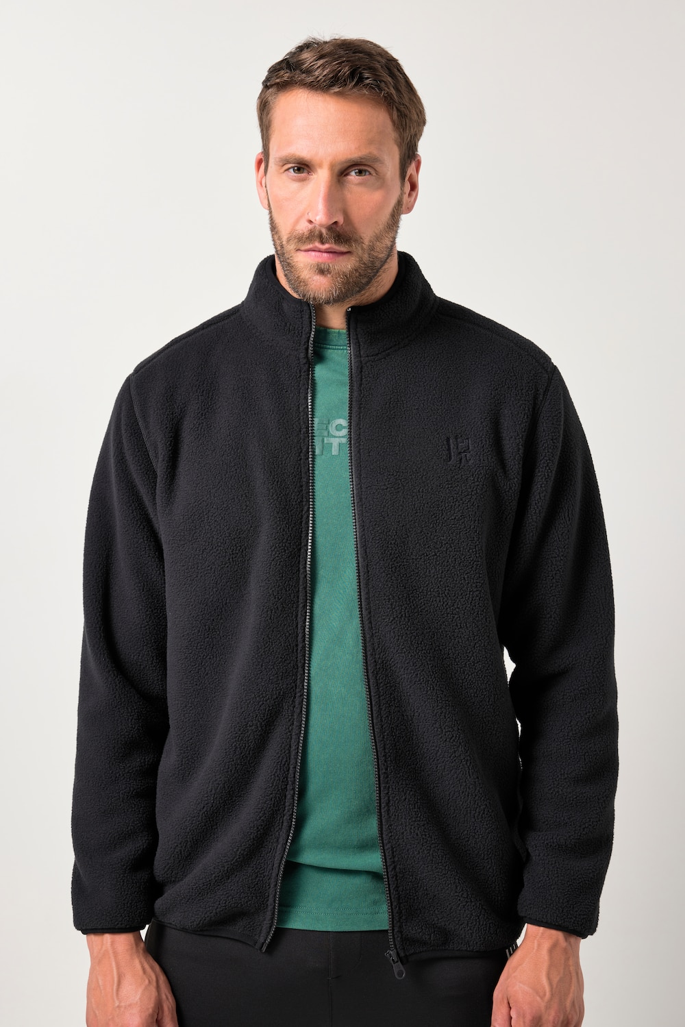 JAY-PI fleece jas, outdoor, level 3 teddyfleece, opstaande kraag, tot 7XL