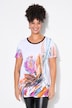T-shirt, A-form, glitrende similisten
