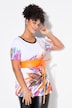 T-shirt, A-form, glitrende similisten