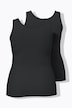Tanktops, 2er-Pack, Rundhalsausschnitt, ärmellos