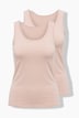 Tanktops, 2er-Pack, Rundhalsausschnitt, ärmellos
