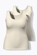 Tanktops, 2er-Pack, Rundhalsausschnitt, ärmellos