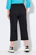 7/8-broek Ruby, voorgevormde knieën, rechte pijpen, elastische tailleband