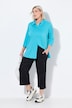 7/8-broek Ruby, voorgevormde knieën, rechte pijpen, elastische tailleband