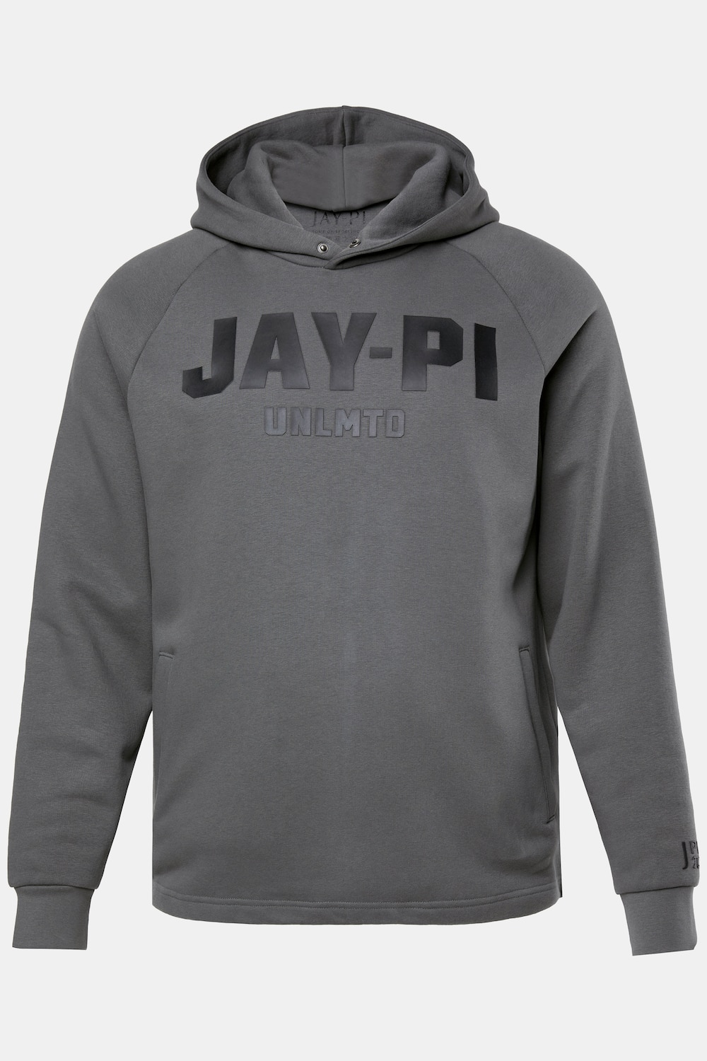 JAY-PI Hoodie Bauchfit, Fitness, Sweat, Kapuze, bis 7 XL