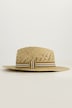 Chapeau en paille tressée