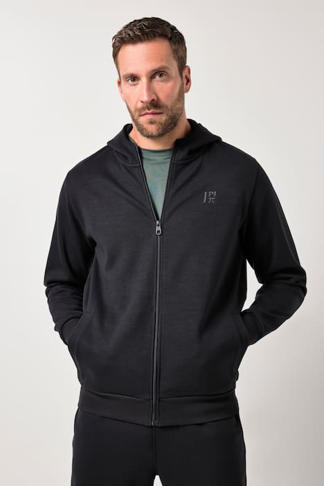 Veste de survêtement JAY-PI, avec capuche, collection Fitness – jusqu'au 7 XL