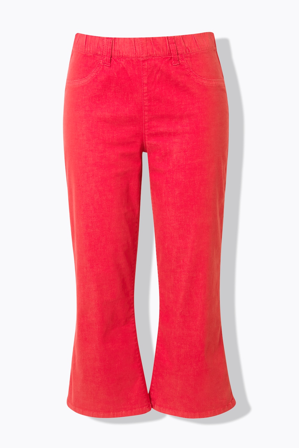 Stora storlekar Culottejeans Mary, Dam, röd, storlek: 44, Bomull/Polyester, Ulla Popken