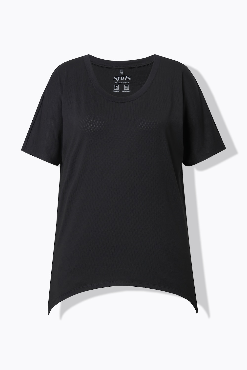 Stora storlekar Funktionstopp, Dam, svart, storlek: 50/52, Polyester, Ulla Popken