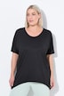 Quick Drying Pointed Hem Stretch Fit Tee