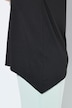 Quick Drying Pointed Hem Stretch Fit Tee