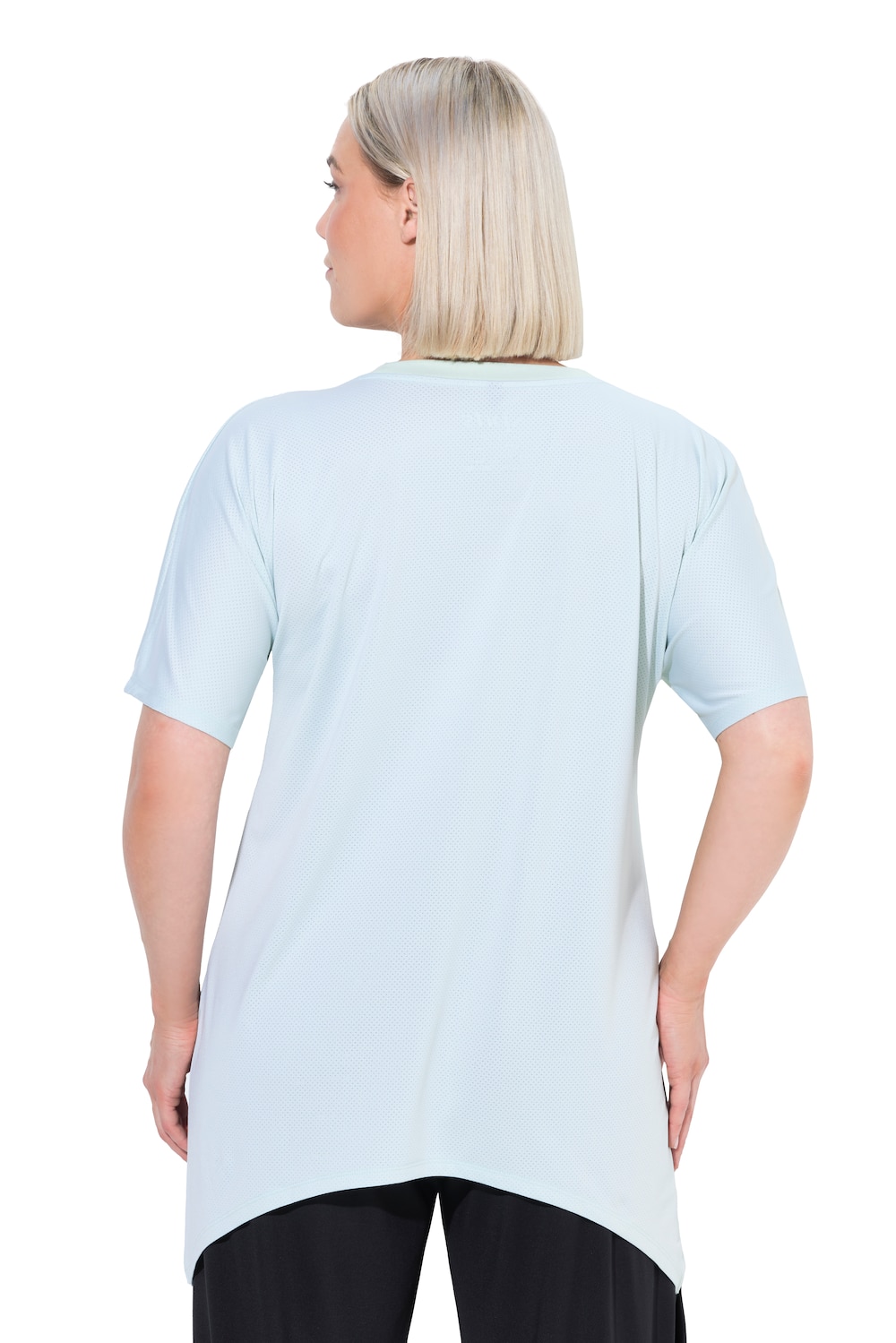 Stora storlekar Funktionstopp, Dam, turkos, storlek: 46/48, Polyester, Ulla Popken