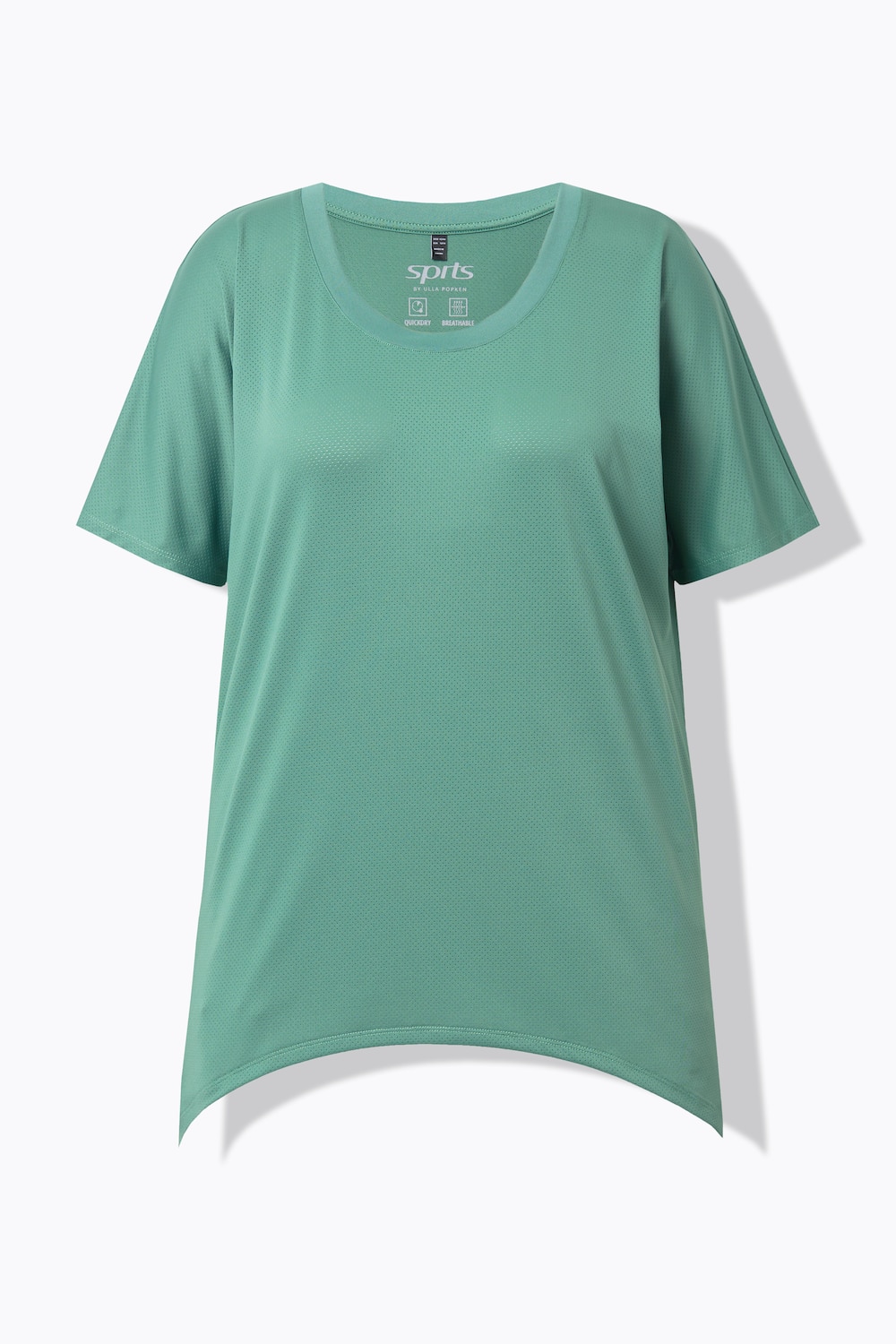 Stora storlekar Funktionstopp, Dam, turkos, storlek: 54/56, Polyester, Ulla Popken