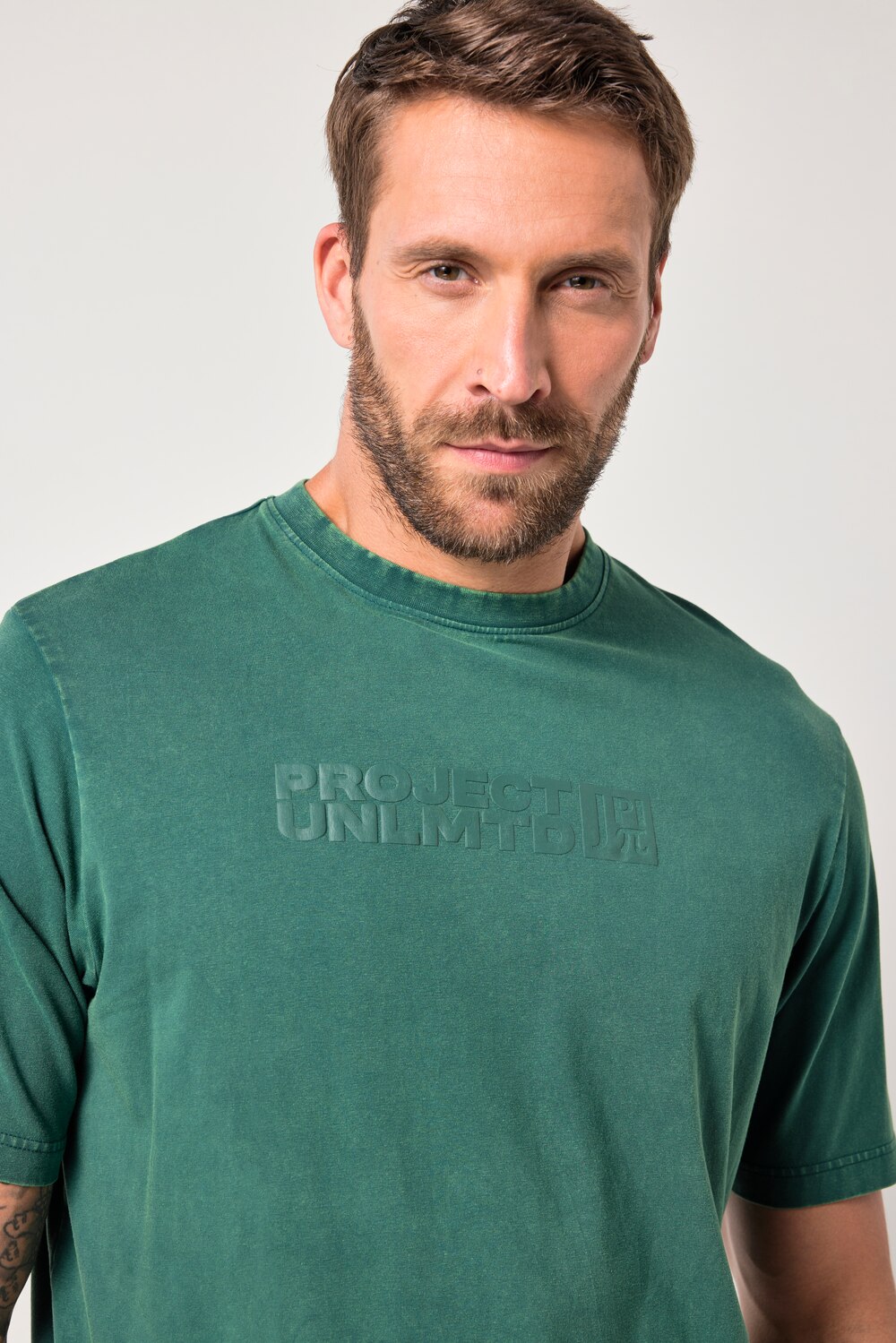 Stora storlekar T-shirt FLEXNAMIC®, Her, turkos, storlek: 3XL, Bomull, JAY-PI