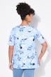 A-line floral print T-shirt