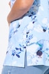 A-line floral print T-shirt