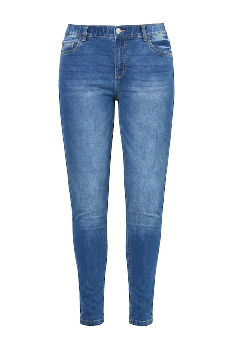 Skinny džíny, Slim střih, strečové, 5 kapes