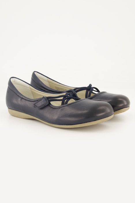 Ballerine Josef Seibel in pelle con chiusura a strappo e larghezza comfort