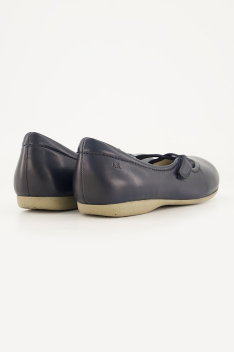 Ballerine Josef Seibel in pelle con chiusura a strappo e larghezza comfort