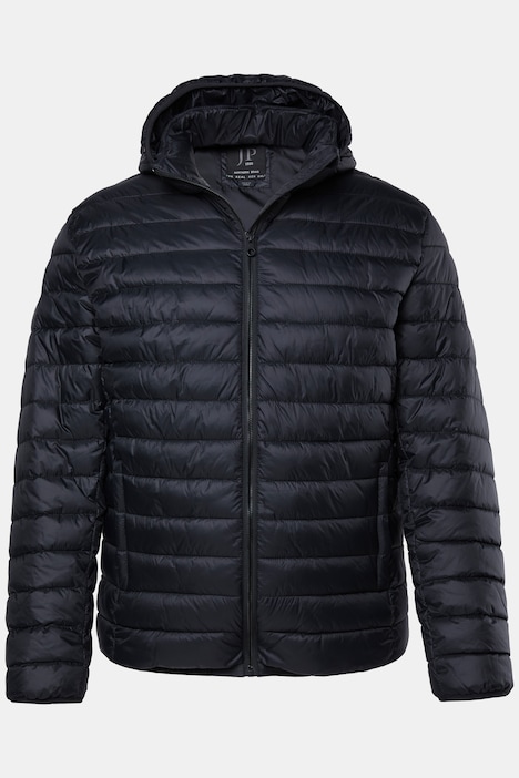 JAY-PI Leichtstepp-Jacke, Bauchfit, Kapuze, bis 7 XL