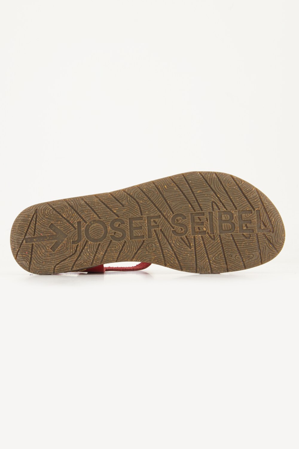 Stora storlekar Josef Seibel Skinnsandaler, Dam, röd, storlek: 44, Läder, Ulla Popken