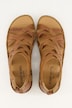 Sandalias romanas de piel, Josef Seibel, cremallera, anchura confortable