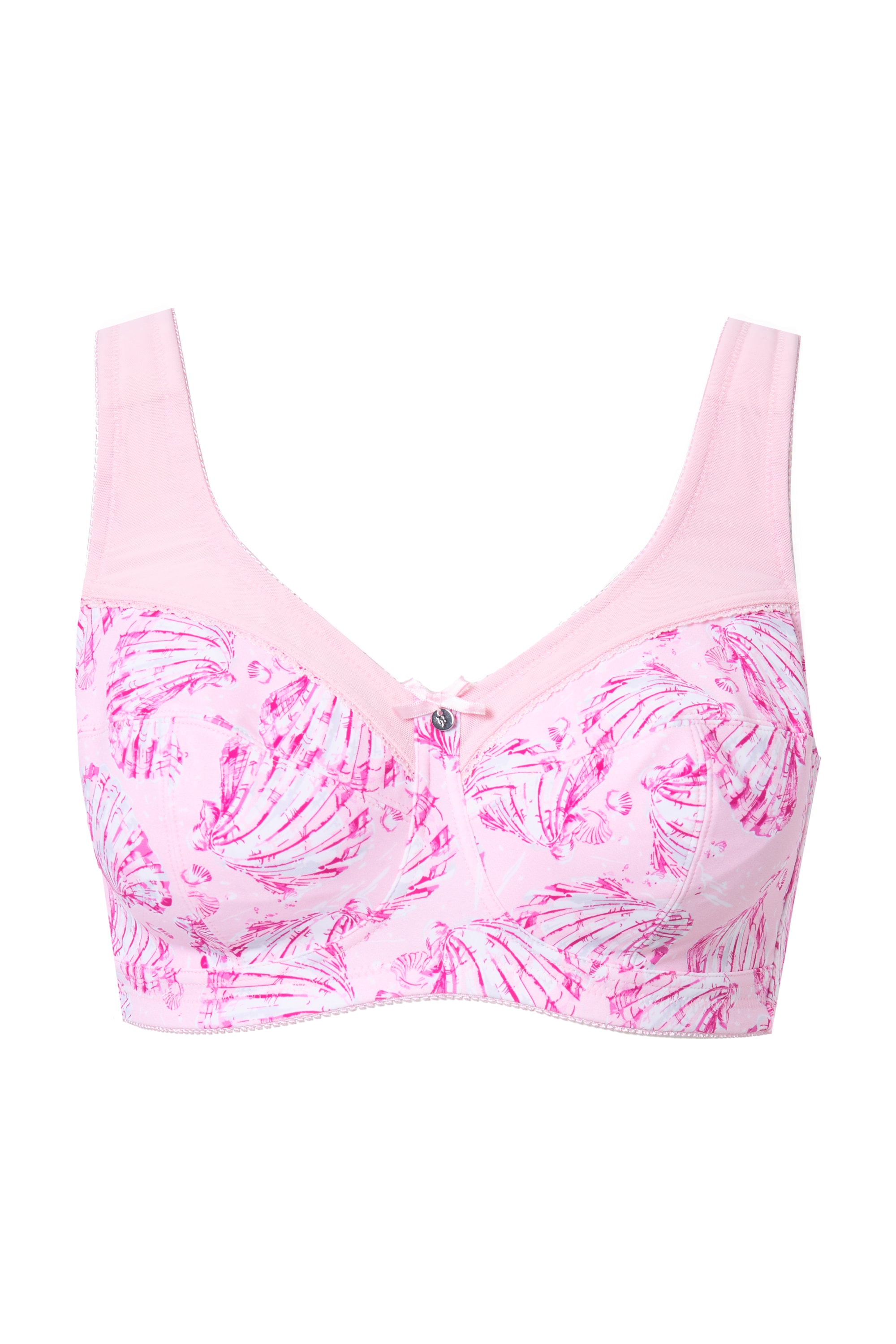 Ulla Popken Damen große Größen Entlastungs BH bügellos Muscheln Cup C F 839647