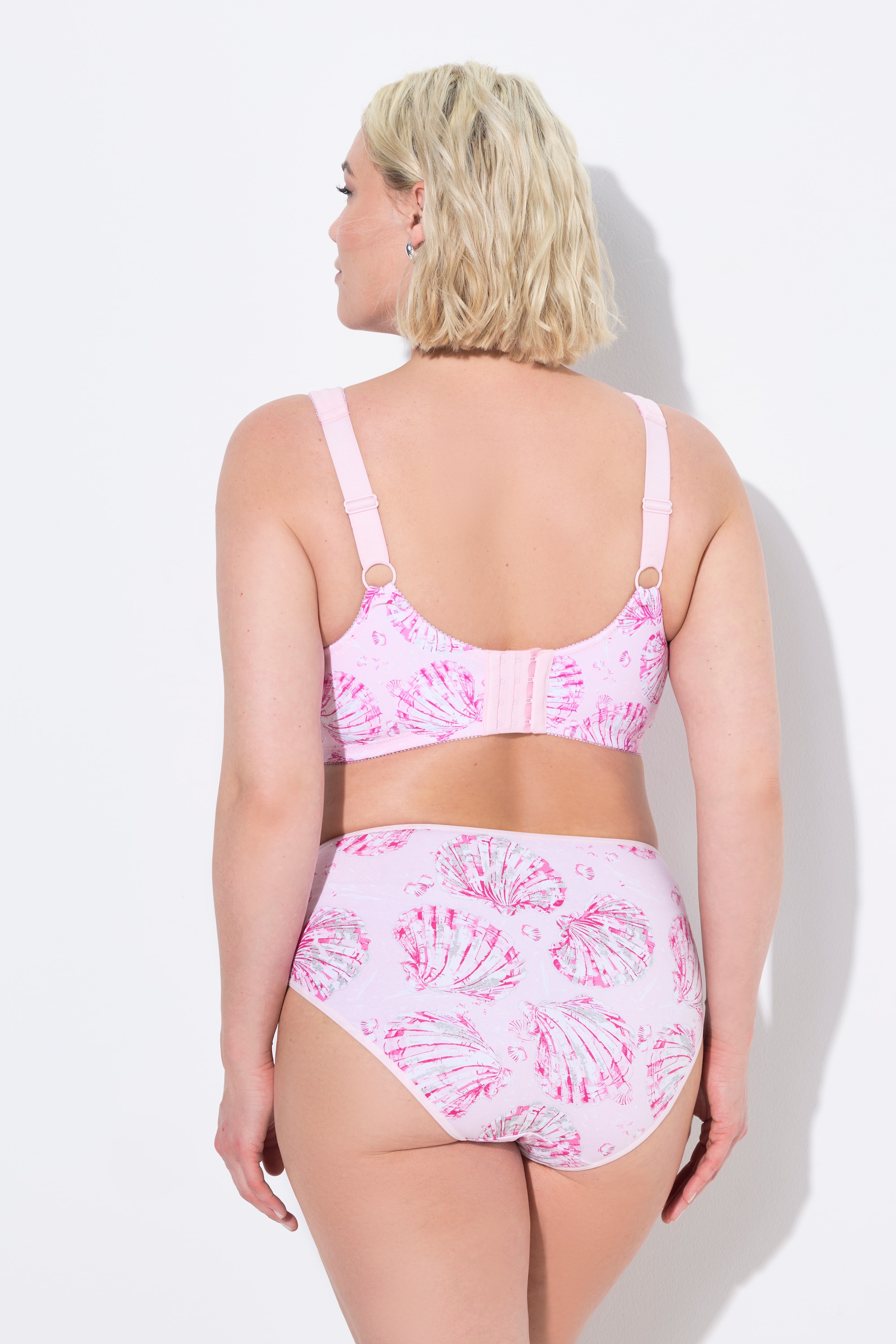 Ulla Popken Damen große Größen Entlastungs BH bügellos Muscheln Cup C F 839647