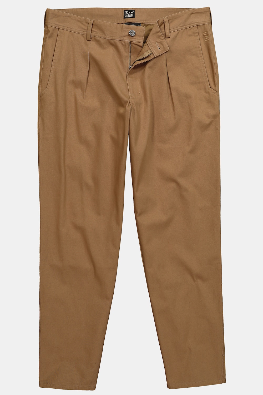 STHUGE Bundfaltenhose, Tapered Loose Fit, bis 72