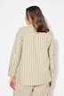 Skjortebluse, kasseform, striber