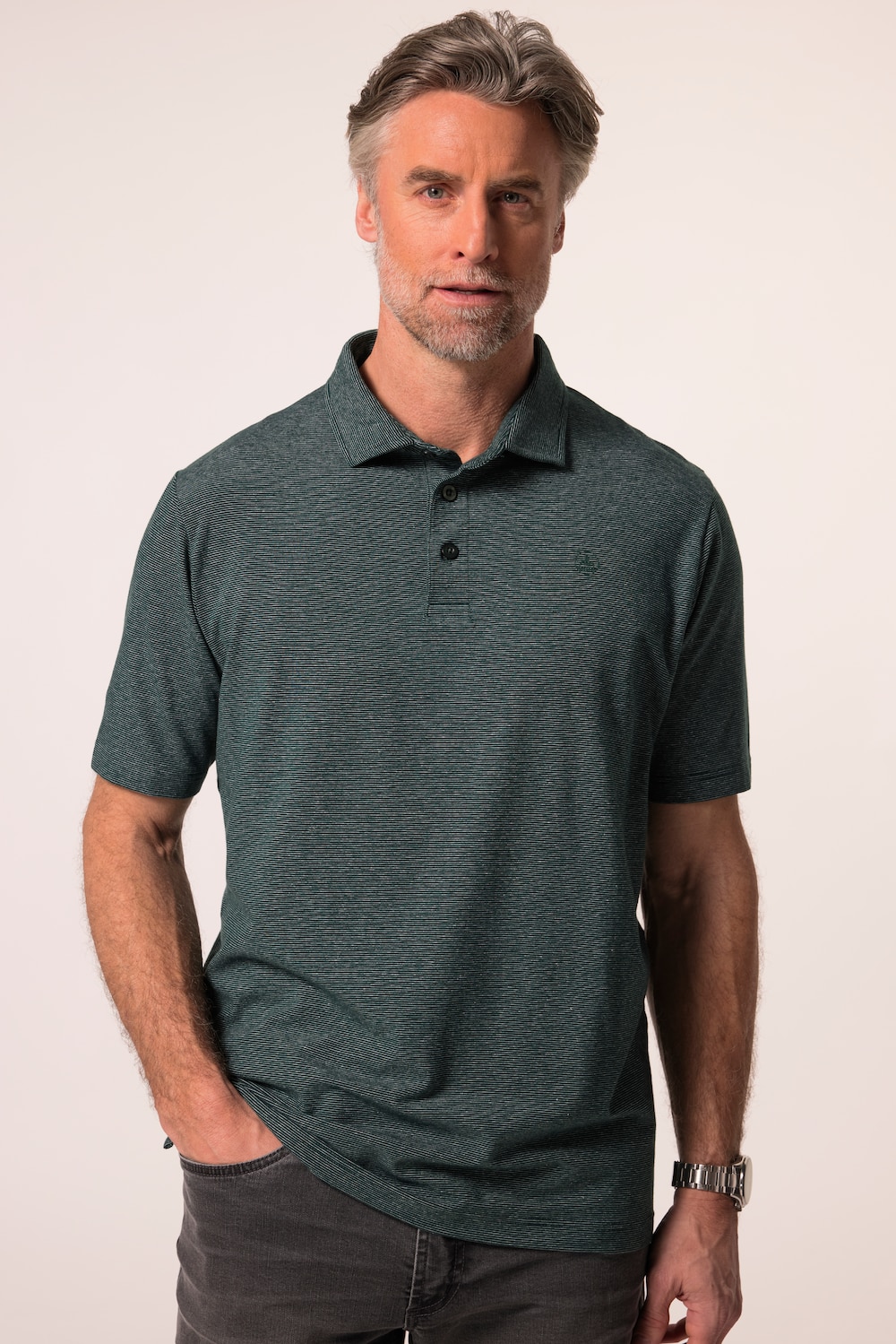 Boston Park Poloshirt, Halbarm, Ringel, bis 84/86