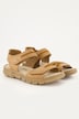 Sandalias de senderismo de piel, Josef Seibel, anchura confortable