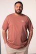 Men+ T-Shirt, Halbarm, kleiner Print, bis 8 XL