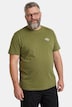 T-Shirt, Halbarm, kleiner Print, bis 8 XL