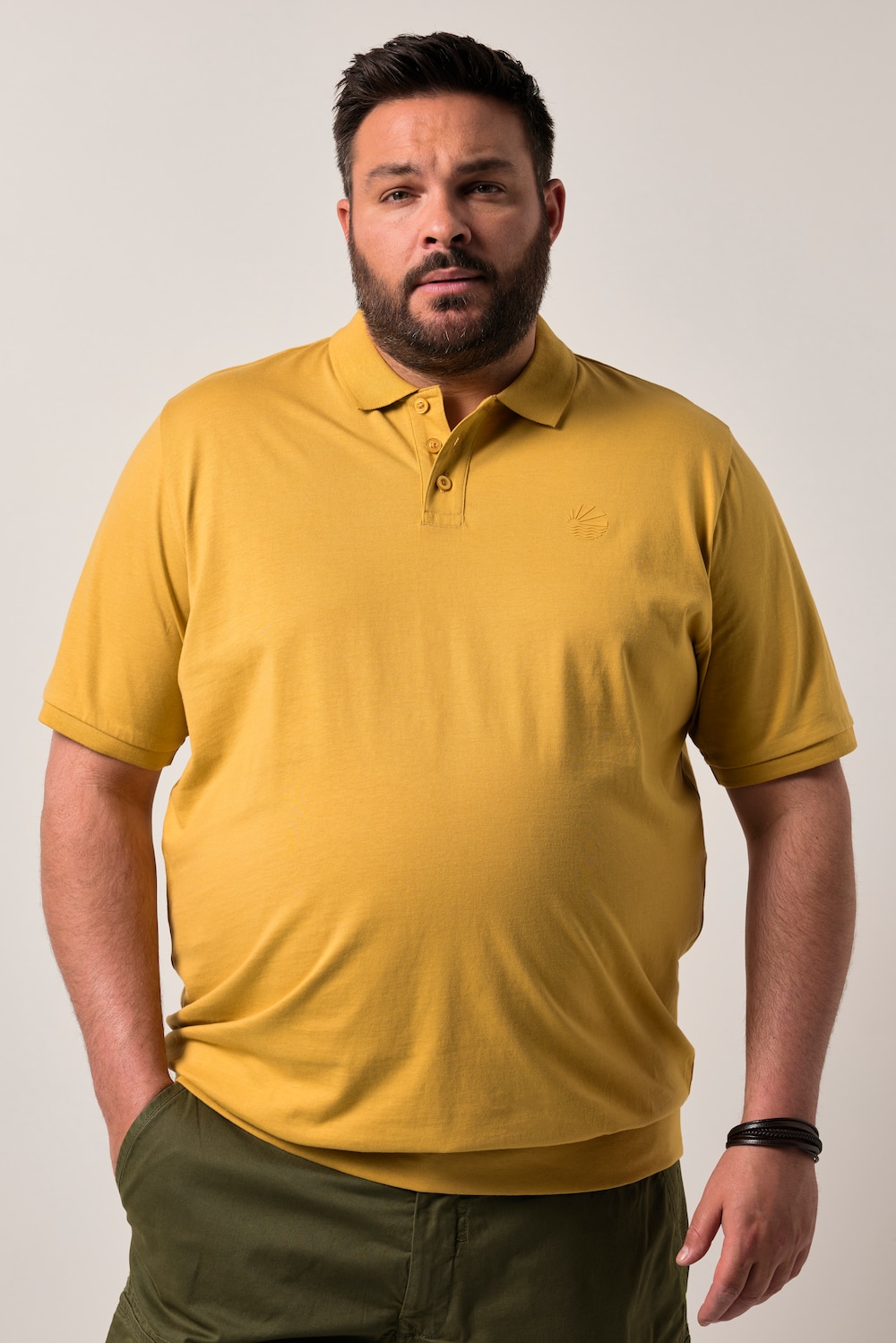 Men+ Poloshirt Bauchfit, Halbarm, bis 8 XL