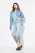 Jeanshemd, oversized, overhemdkraag