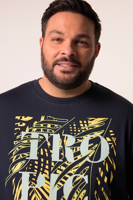 Men+ T-Shirt, Halbarm, Print, bis 8 XL