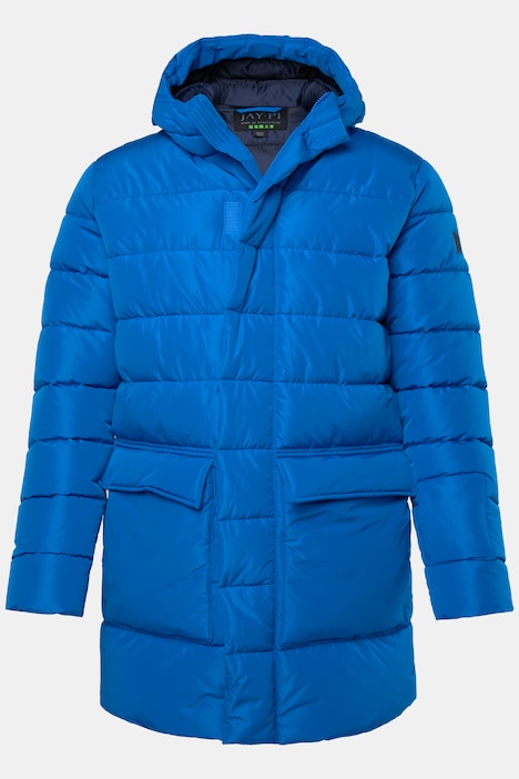 JAY-PI doorgestikte parka, outdoor, extra warm, veel zakken, tot 7XL