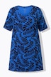 Fern Print Short Sleeve Knit Tunic