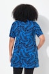 Fern Print Short Sleeve Knit Tunic