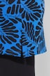 Fern Print Short Sleeve Knit Tunic