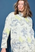 Oversized overhemdblouse, print all-over, lange mouwen