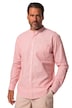 Pruhovaná košile JP1880, lněná směs, dlouhé rukávy, stojáček, Modern střih, do 8XL