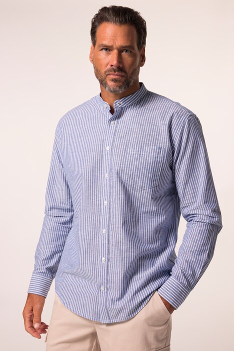 Chemise Homme à Manches Longues Grande Taille - Coupe Droite, Infroissable - Style Business Ou Traditionnel (Oktoberfest) - Disponible En Plusieurs Coloris Et Motifs