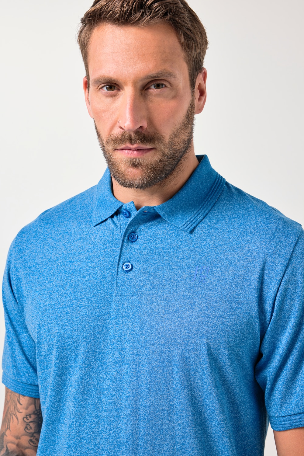 Stora storlekar T-shirt FLEXNAMIC®, Her, blå, storlek: 7XL, Bomull/Polyester, JAY-PI